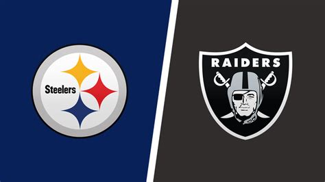 Las Vegas Raiders vs Pittsburgh Steelers .